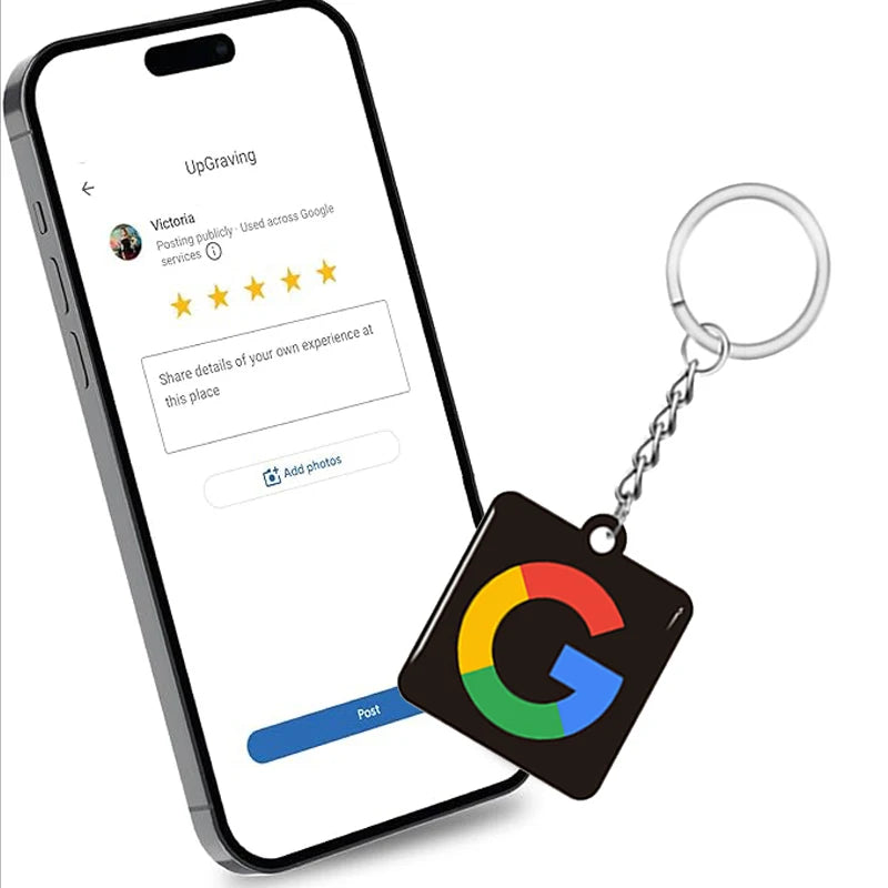 Whatsapp Social Media Smart NFC Keychain for Social Media | Tap and Follow | Digital Business Card