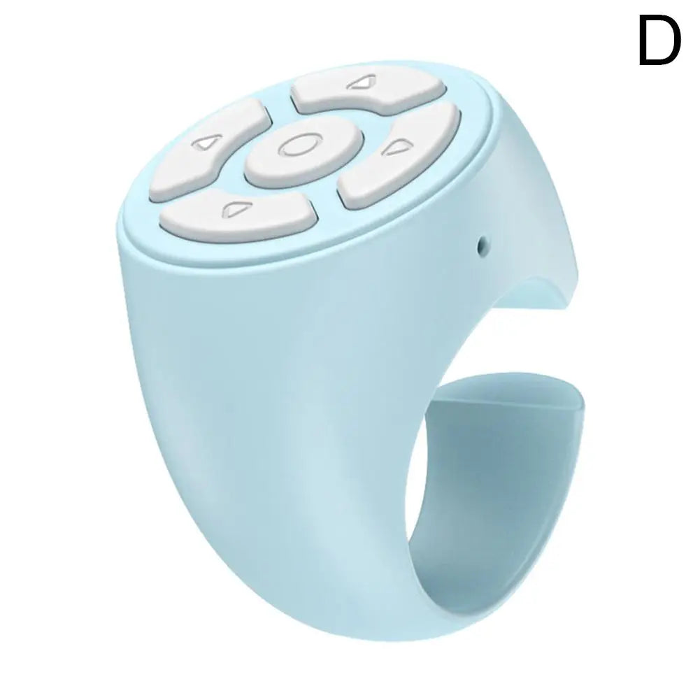 Blutooth Remote Control Scrolling Ring Finger Wireless Mobile Phone Video Selfie Stick Camera Controller Tiktoks Remote
