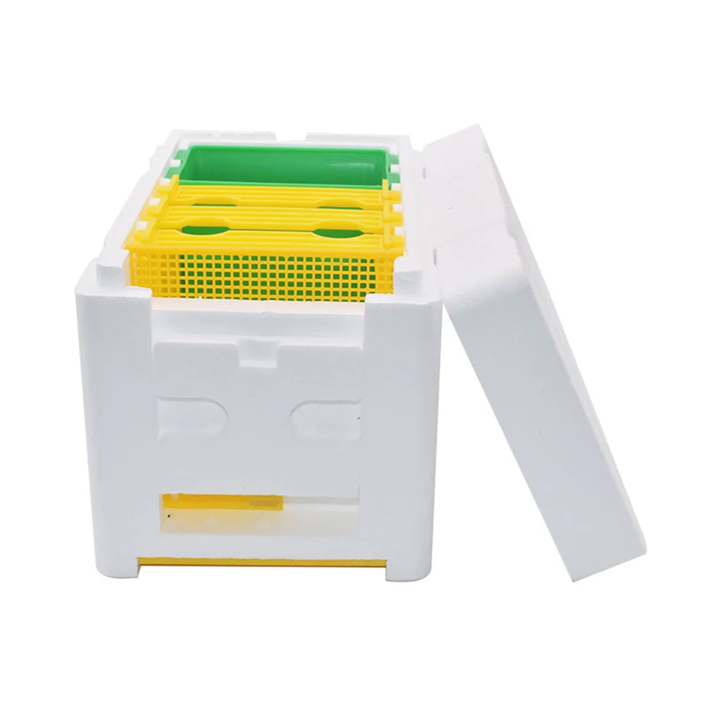Foam Bee Box Versatile Queen Bee Breeding Box Beekeeper Case Bee Pollination Box for Bee Mating Rearing