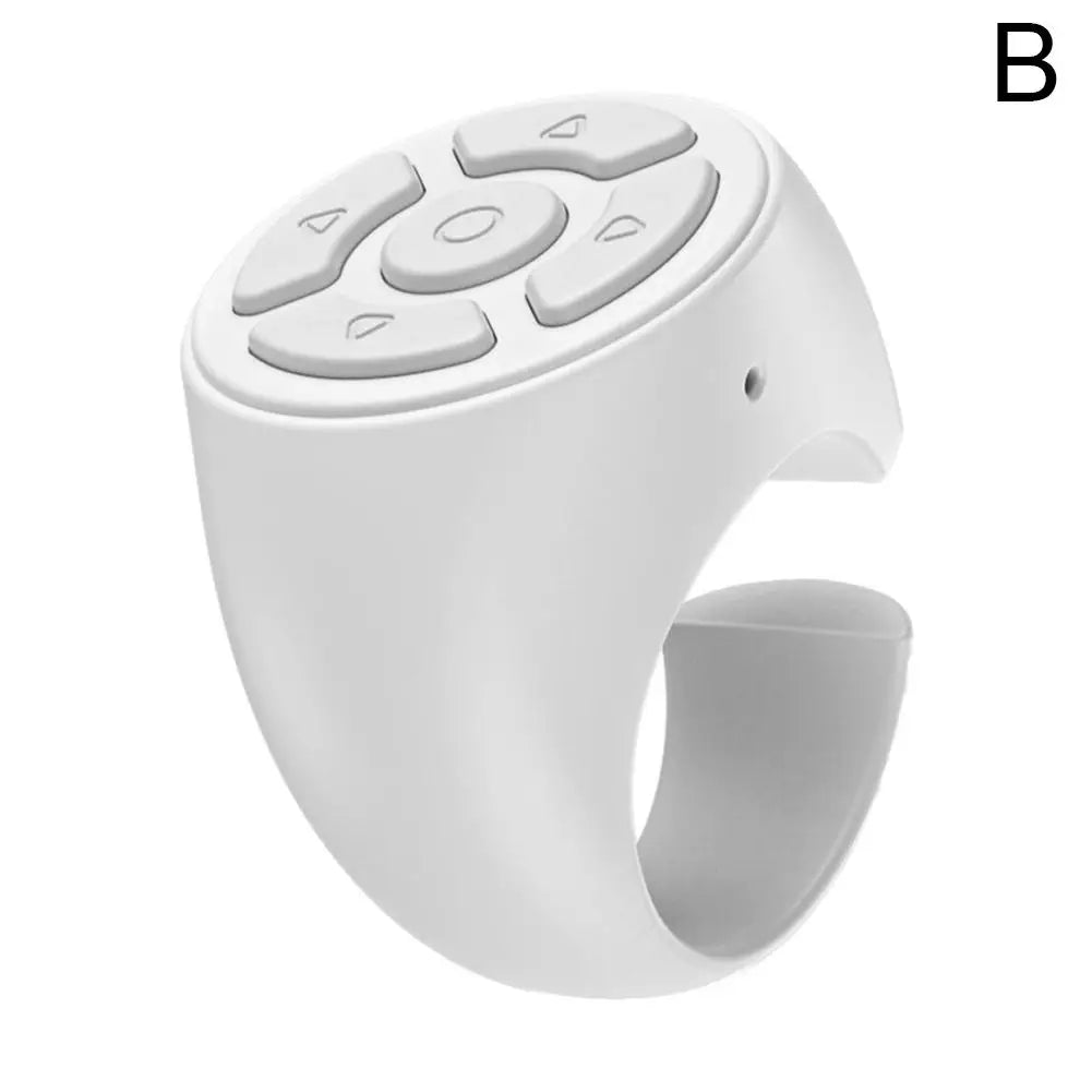 Blutooth Remote Control Scrolling Ring Finger Wireless Mobile Phone Video Selfie Stick Camera Controller Tiktoks Remote