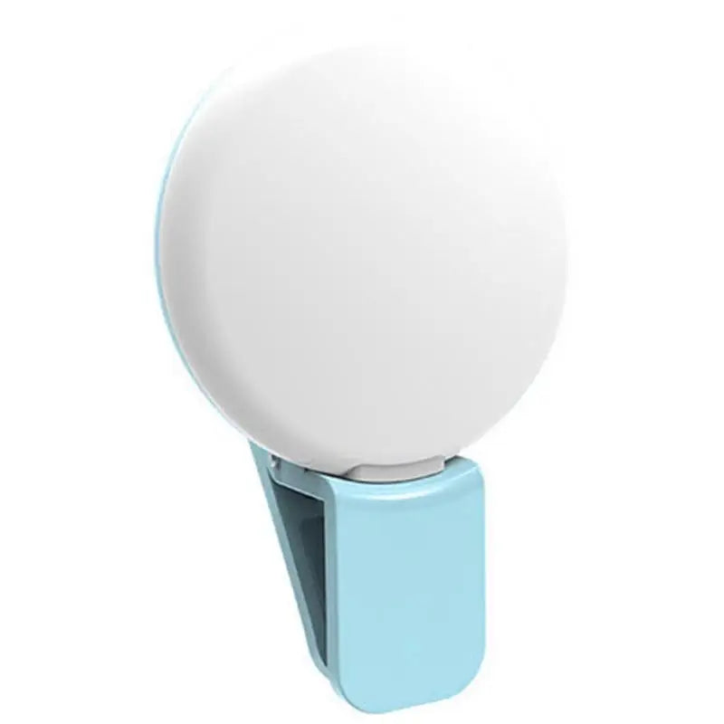 Light Mobile Phone Fill Flash Lens Portable LED External Fill Light Mini Circular Fill Light Clip For IPhone