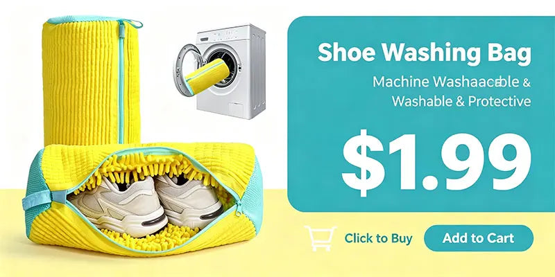 Shoe Washing Bag – Protective Laundry Bag for Shoes