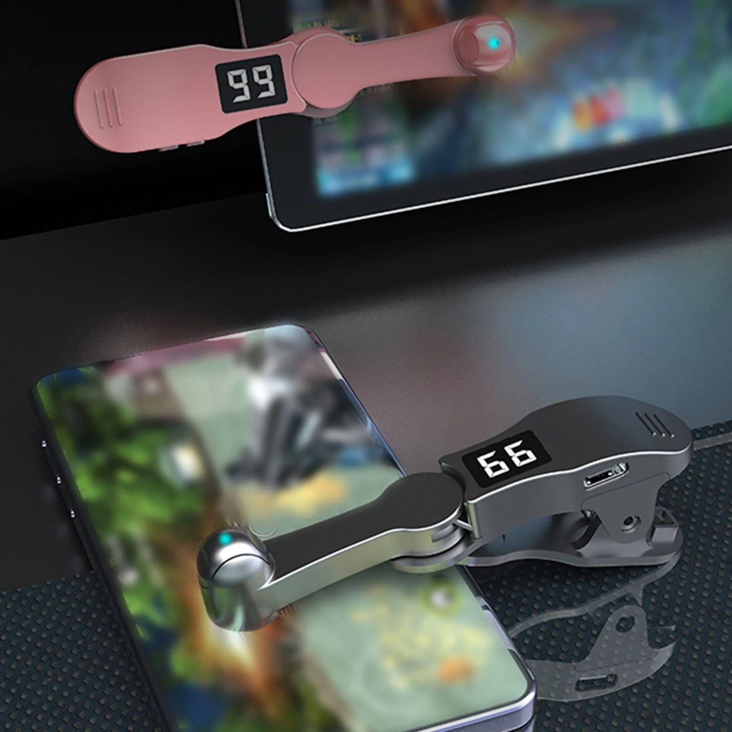 Auto Clicker for TikTok Smart Phone Video App Live Streaming Gadget Automatic Phone Screen Tapper Simulated Finger Clicking