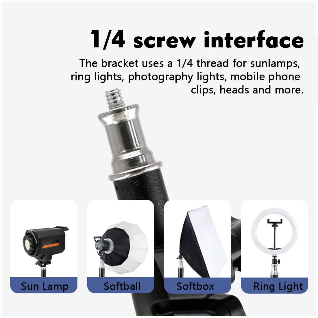 NEW 79" / 2M Adjustable Floor Tripod Stand Stable Universal Tablet Phone Holder Mount for 4-10.6" iPhone iPad Home Office Live Streaming UK