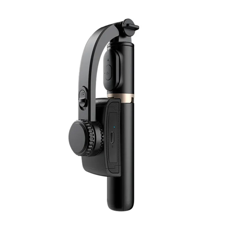 BSLIUFANG NEW mini 360 Rotation Following Shooting Mode Stabilizer Gimbal For Smartphone Live Photography Selfie Stick Tripod