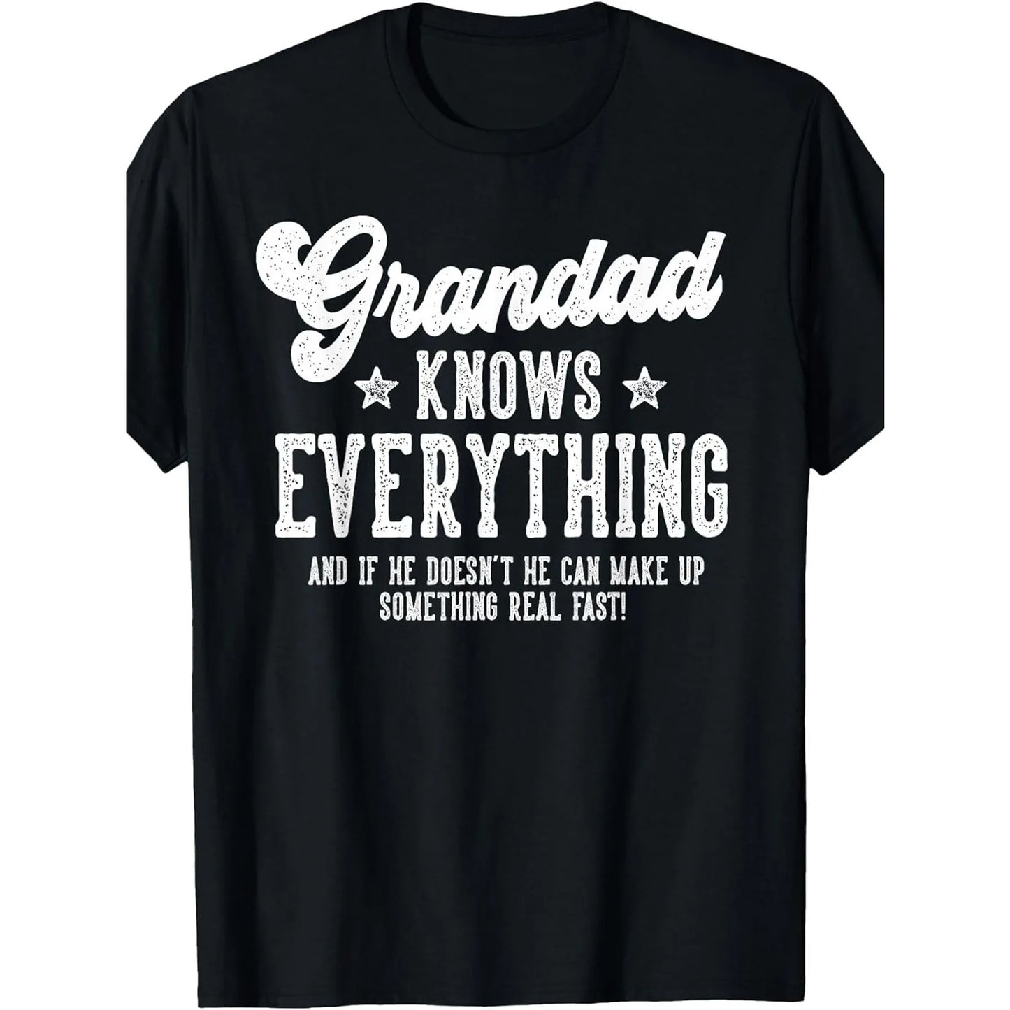 Funny Grandad Gag Gift Suitable for Birthday & Father's Day - Humorous Aging Jokes T-Shirt, Loose Fit Comfortable Tee for Grandfathers, Casual Wear & Events (Ideal for Grandad)
