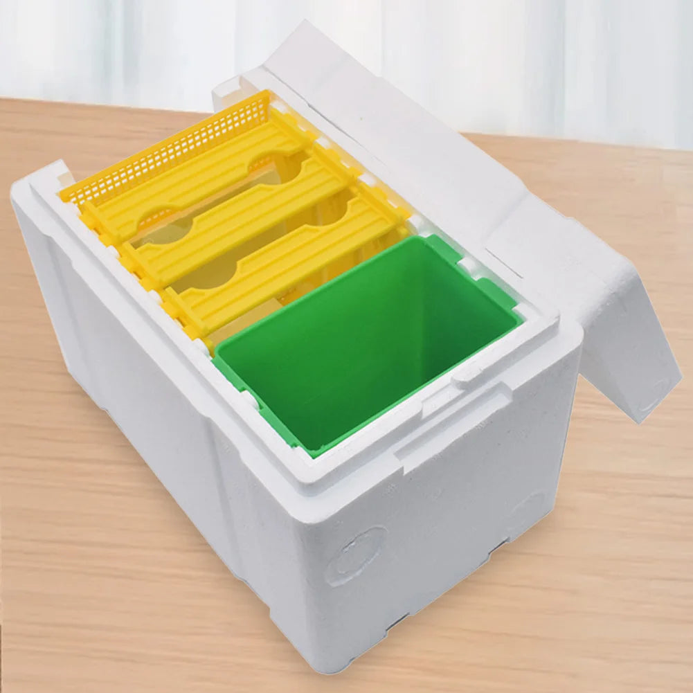 Foam Bee Box Versatile Queen Bee Breeding Box Beekeeper Case Bee Pollination Box for Bee Mating Rearing