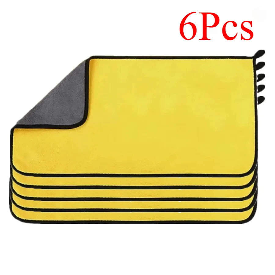 Microfibre Car Cleaning Towels – Reusable Car Care Cloths
