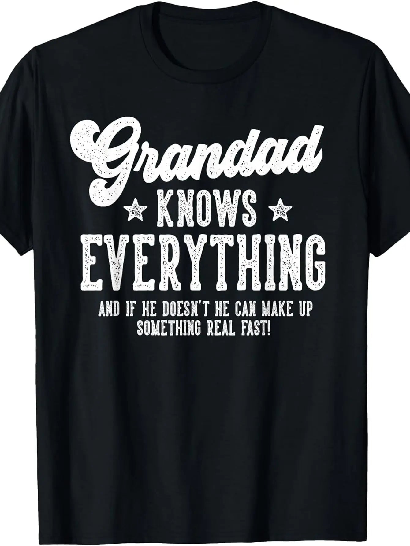 Funny Grandad Gag Gift Suitable for Birthday & Father's Day - Humorous Aging Jokes T-Shirt, Loose Fit Comfortable Tee for Grandfathers, Casual Wear & Events (Ideal for Grandad)
