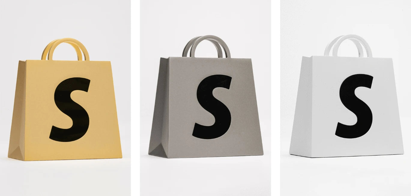 Highly Customized Personalized S-Version Bag Statue Aluminum Alloy For Shopify Milestone Award Trophies Medals and Plaques