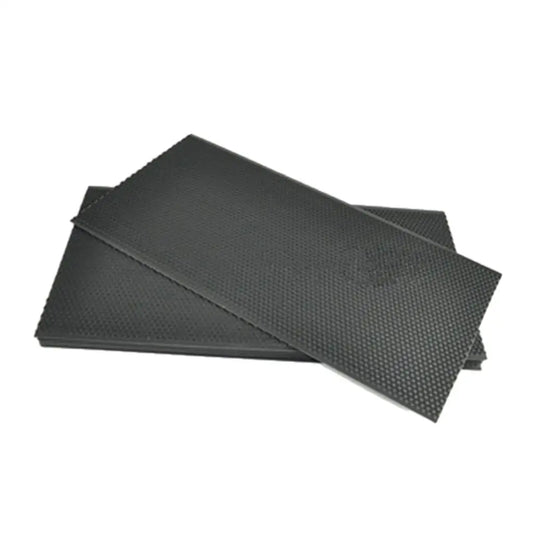 Plastic Beekeeping Foundation Sheet Black Honeycomb Bee Wax Raising Tools for Hive Box for Beekeeper