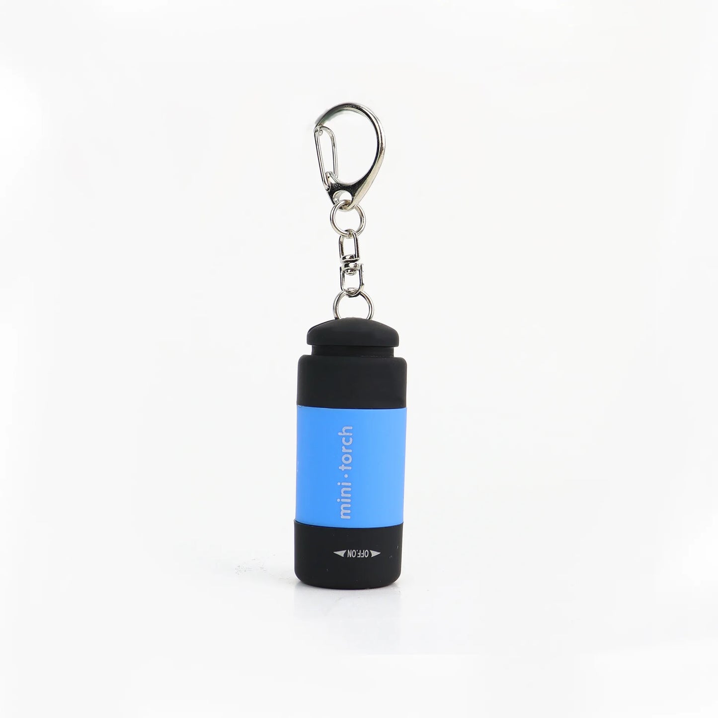 Micro LED Strong Light Pocket Keychain Flashlight USB Rechargeable Waterproof Outdoor Hiking Camping Mini Flashlight Pendant
