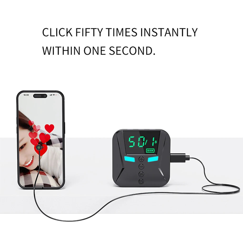 Mobile Phone Screen Clicker Device Live Broadcast Fast Praise Automatic Loop Connecting Device Point Device Universal For Games