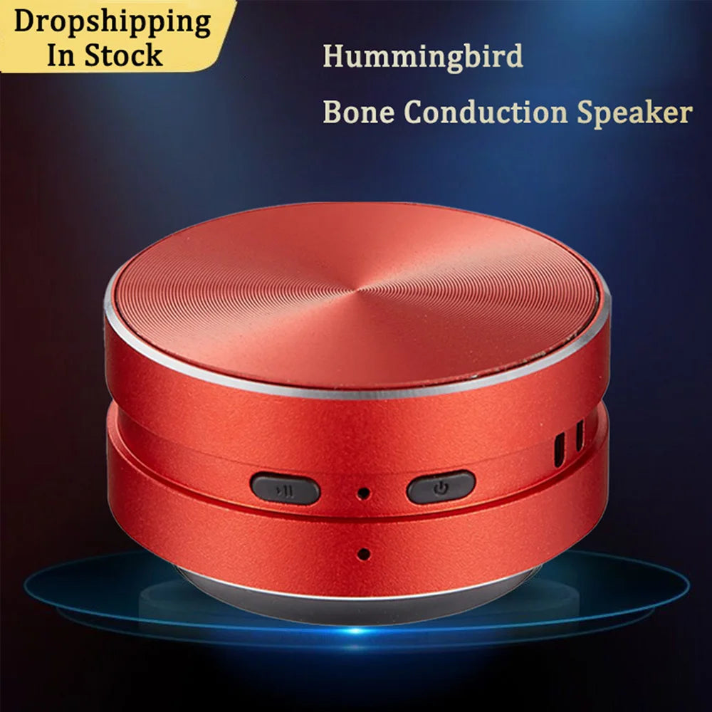 2026 Hot Bone Conduction Speaker Bluetooth-Compatible TWS Wireless Stereo Sound Hummingbird Speaker Dropshipping Wholesale