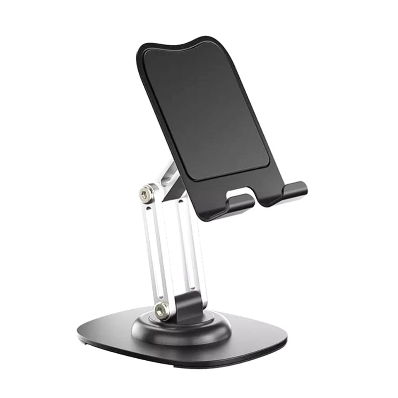 360° Rotation Portable Tablet Holder For Phone iPad iPhone 17 Xiaomi Folding Lazy Desktop Live Mobile Phone Stand Mount Bracket