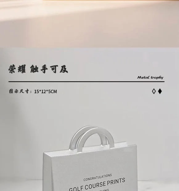Custom Creative Commemorative Metal Trophy High-End Souvenirs For Shopify Award Competition Winning Store Customizable Design