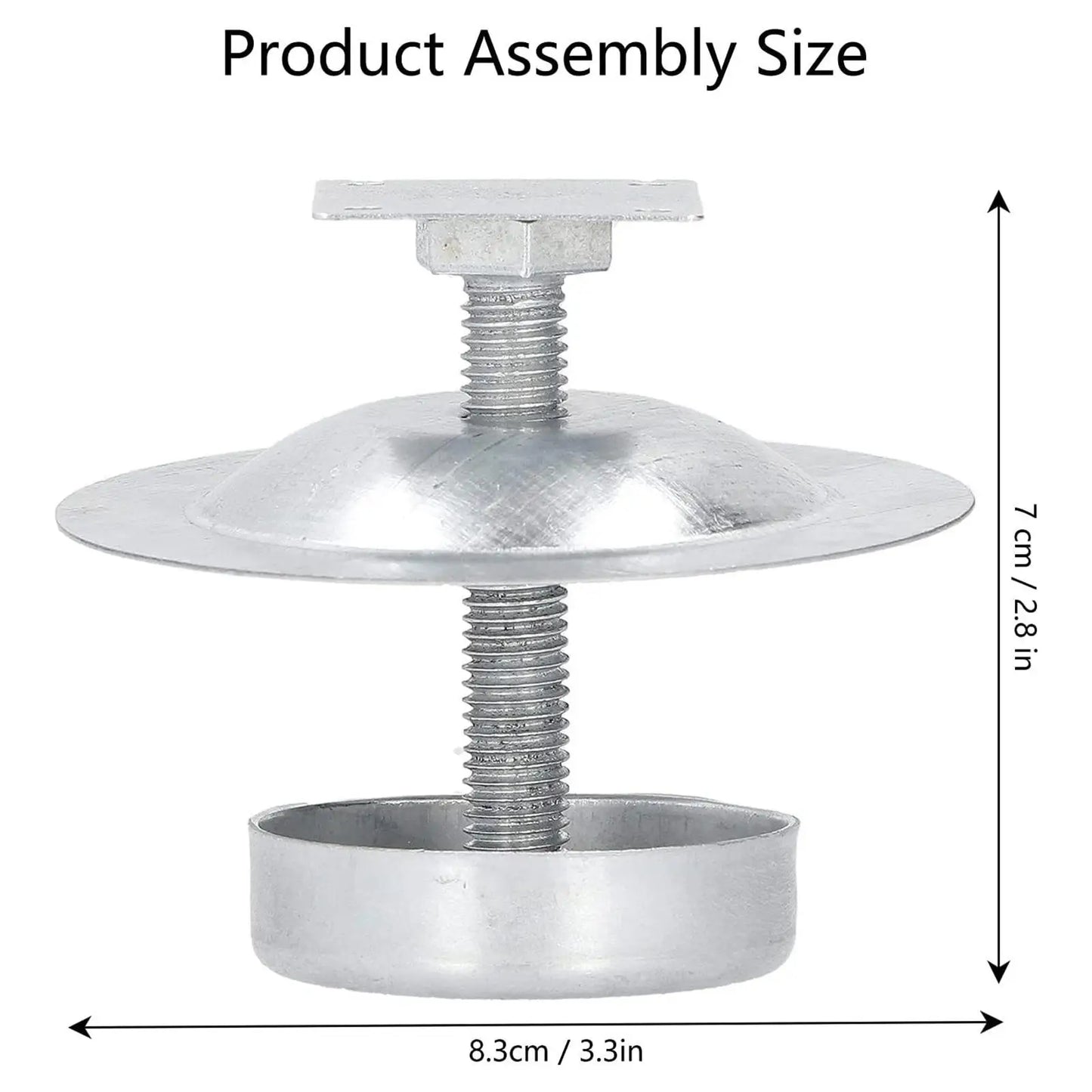 Beehive Stand Feet Argent Stainless Steel Beekeeping Tool for Beekeeper Hive Foundation Support