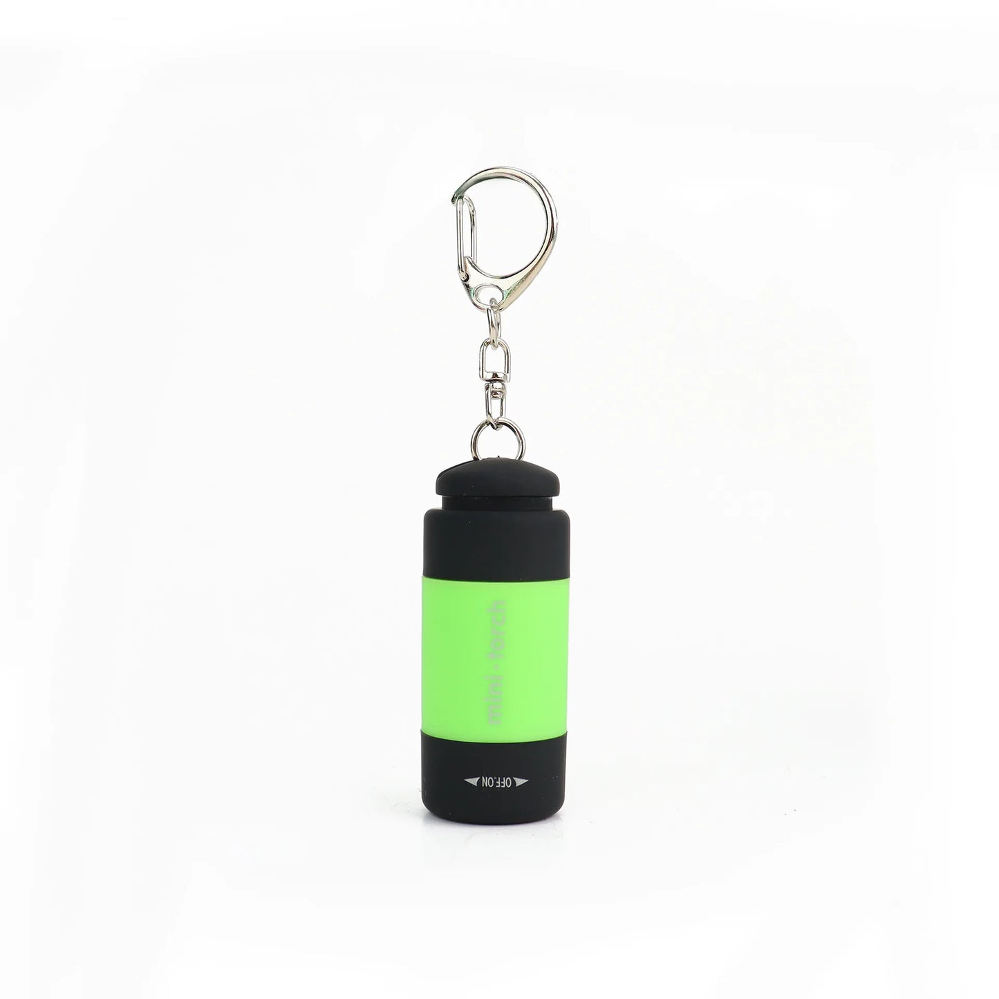 Micro LED Strong Light Pocket Keychain Flashlight USB Rechargeable Waterproof Outdoor Hiking Camping Mini Flashlight Pendant
