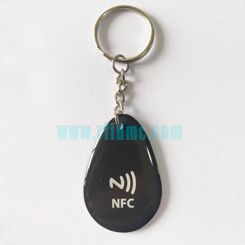 Instagram NFC Epoxy Tag NFC Key Tag Proximity 13.56MHz RFID  Keychain for Increase Followers