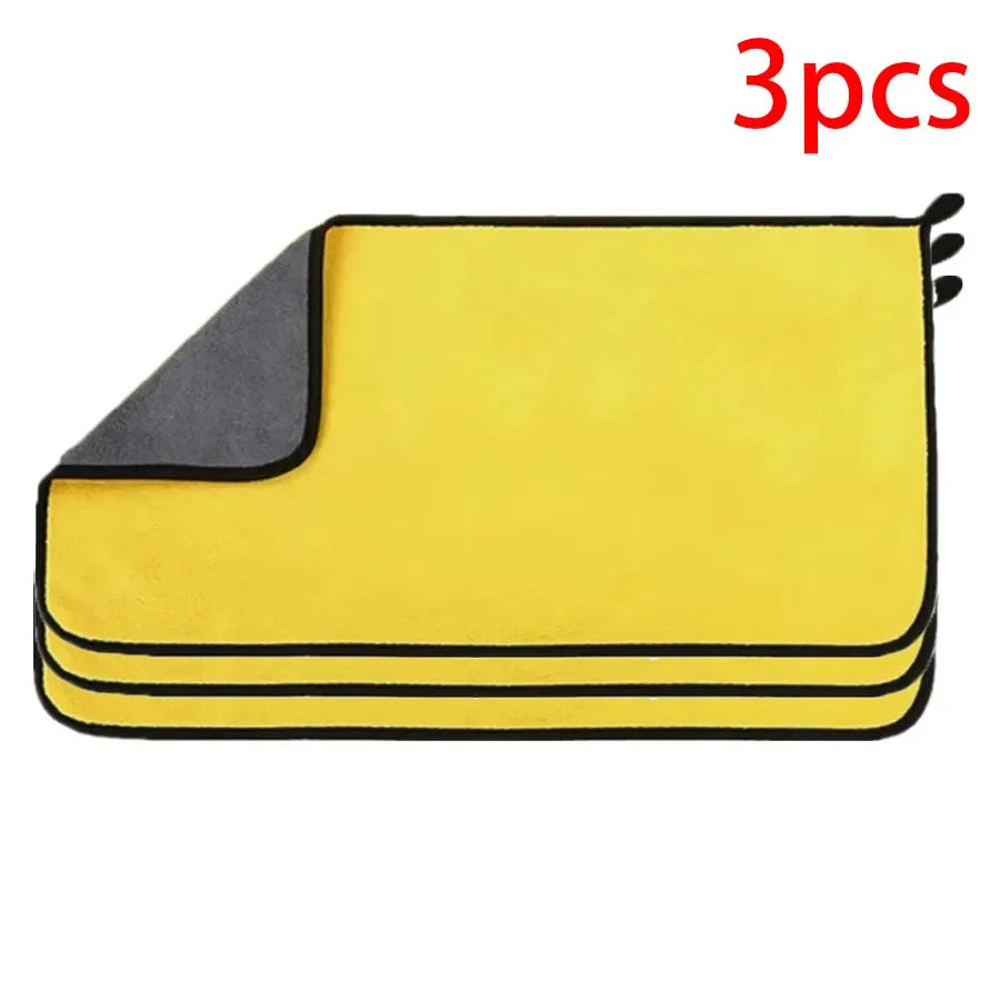 Microfibre Car Cleaning Towels – Reusable Car Care Cloths