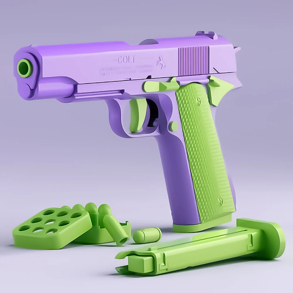 Shell Ejecting Toy Gun For Kids Colt 1911 Safe Toys For Girls Boy Birthday Gift Relaxing Toys Dropship Shopify