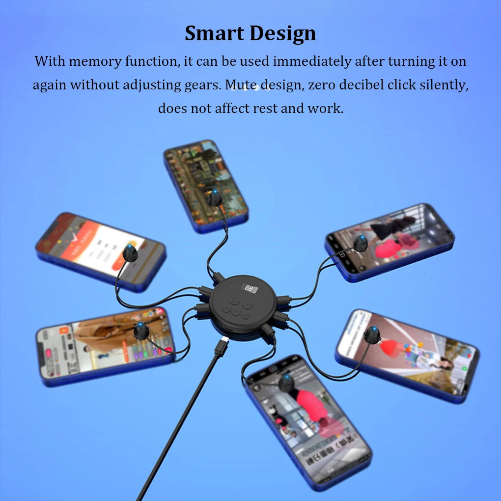 Universal Mobile Phone Screen Auto-clicker Device Physical Simulation Finger Click Game Live Streaming Reward Continuous Clicker