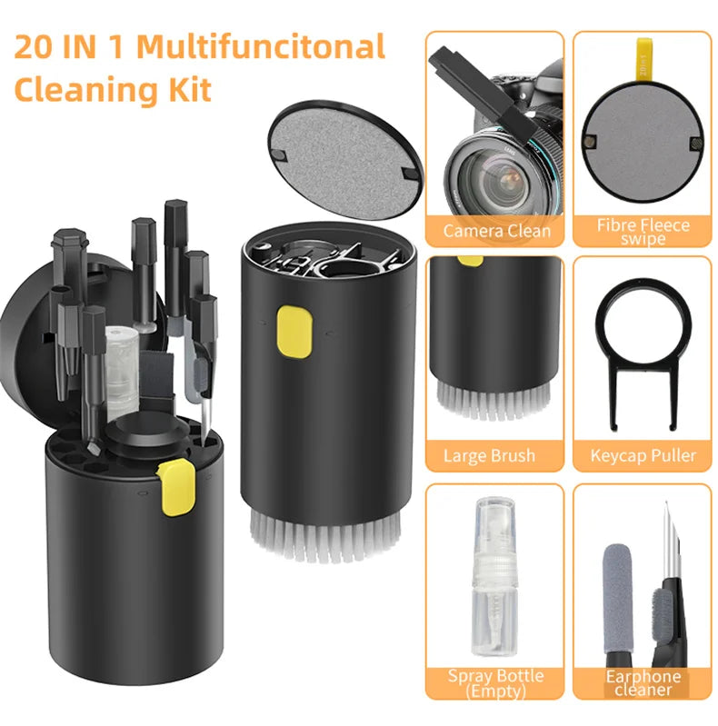 20-in-1 Digital Cleaning Kit – Electronics Cleaning Tool Set