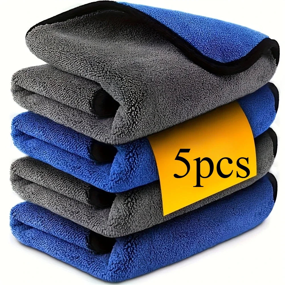 Microfibre Car Cleaning Towels – Reusable Car Care Cloths