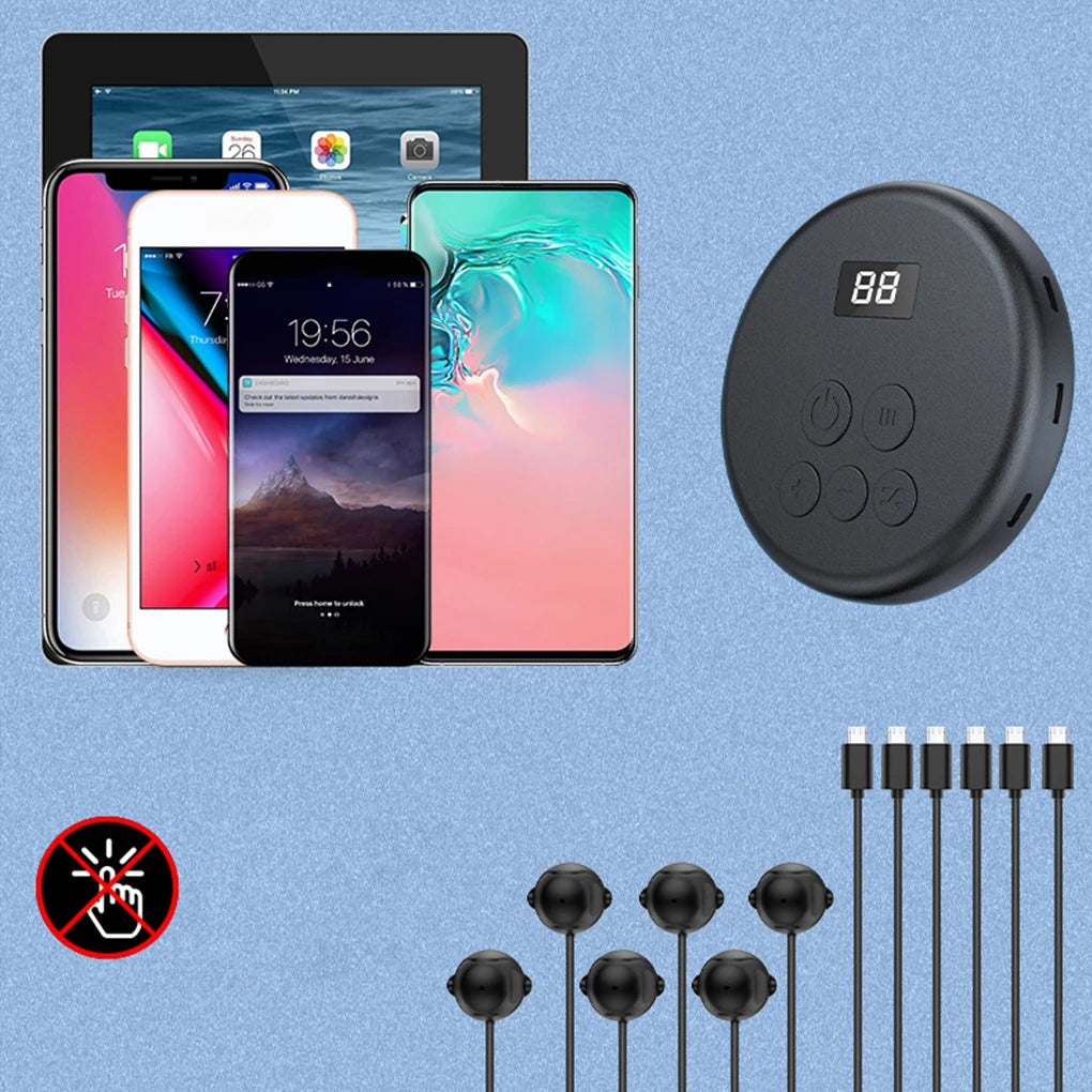 Universal Mobile Phone Screen Auto-clicker Device Physical Simulation Finger Click Game Live Streaming Reward Continuous Clicker