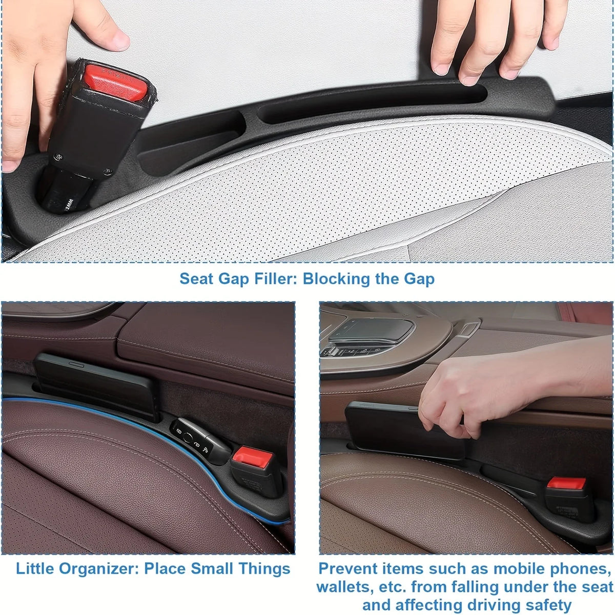 Car Seat Gap Organiser – Car Seat Storage & Gap Filler