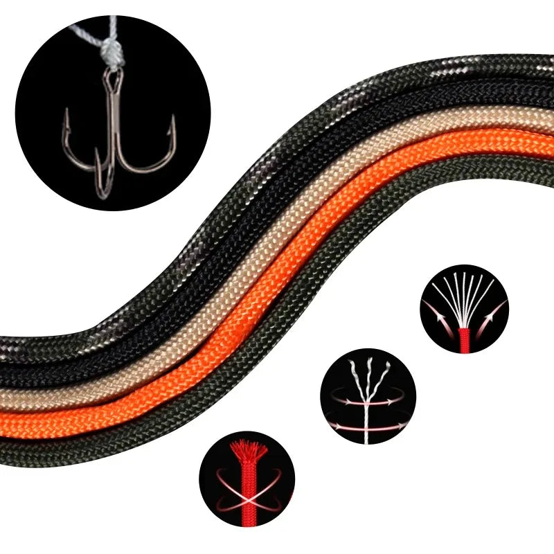 550 Paracord – Strong 7-Core Outdoor Utility Cord