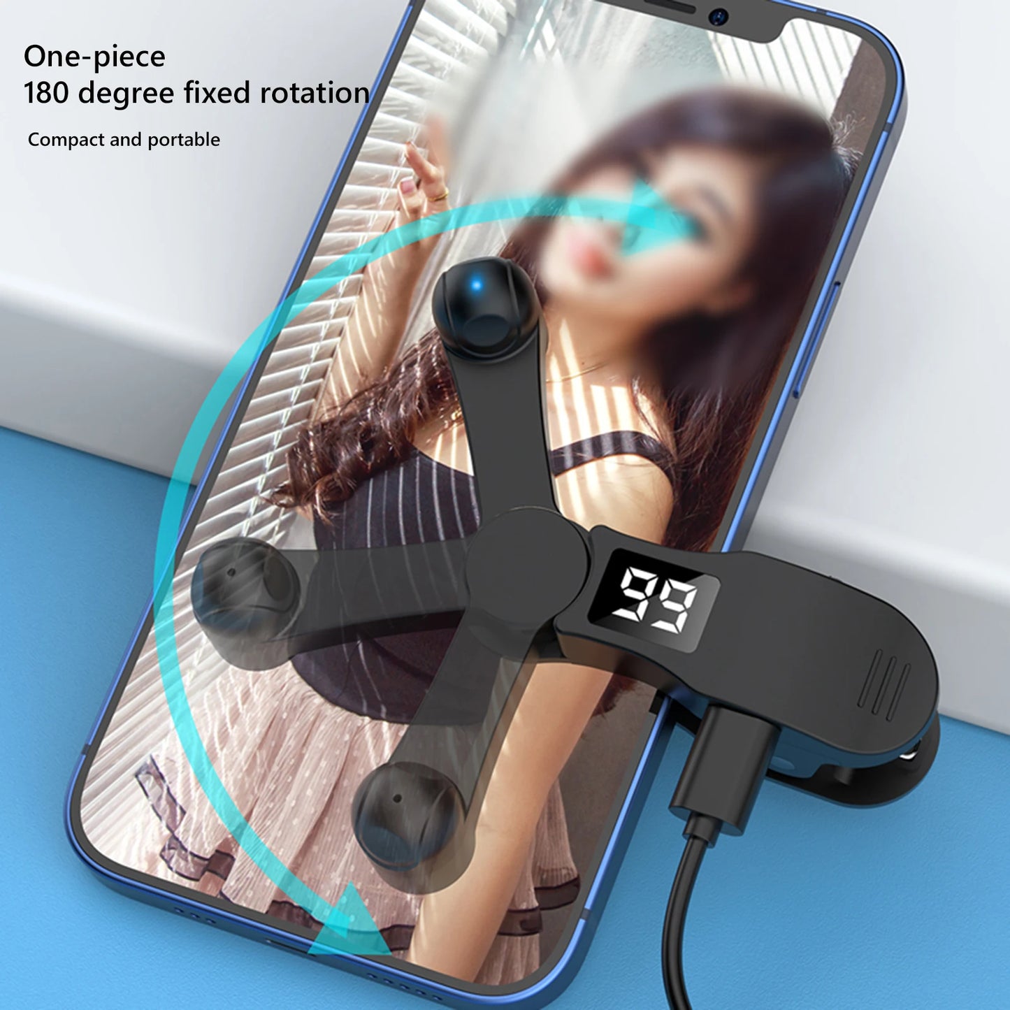 Auto Clicker for TikTok Smart Phone Video App Live Streaming Gadget Automatic Phone Screen Tapper Simulated Finger Clicking