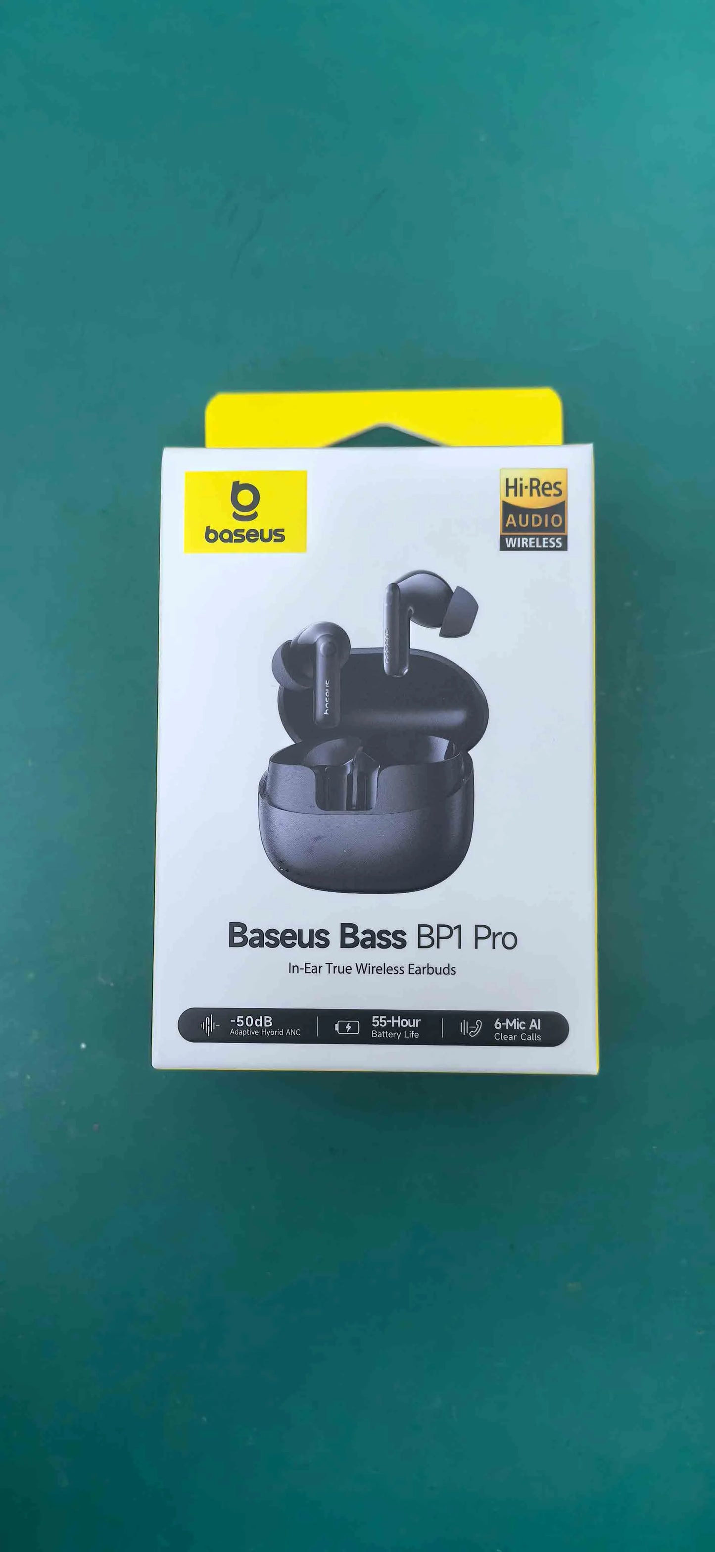 Baseus EP10 Pro ANC Earbuds Wireless Bluetooth 6.0 Earphones 50dB Realtime Adaptive Headphones 6 Mic Hi-Res LDAC IP55  Ear Buds