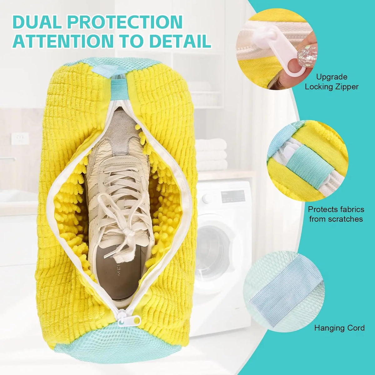 Shoe Washing Bag – Protective Laundry Bag for Shoes