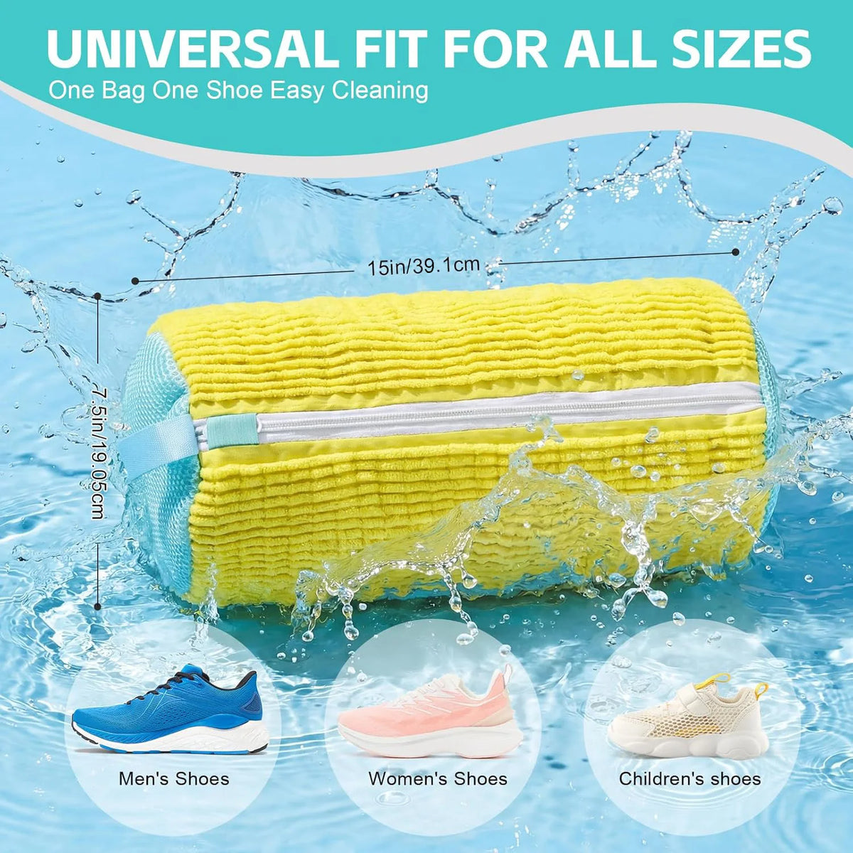 Shoe Washing Bag – Protective Laundry Bag for Shoes