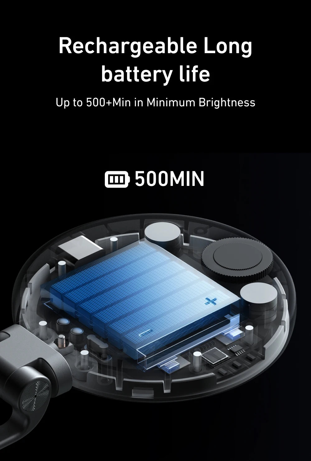 TELESIN Magnetic Fill Light Mini Selfie Light 3 Modes Adjustable Brightness with iPhone Magsafe 360° LED Selfie Ring Fill Light