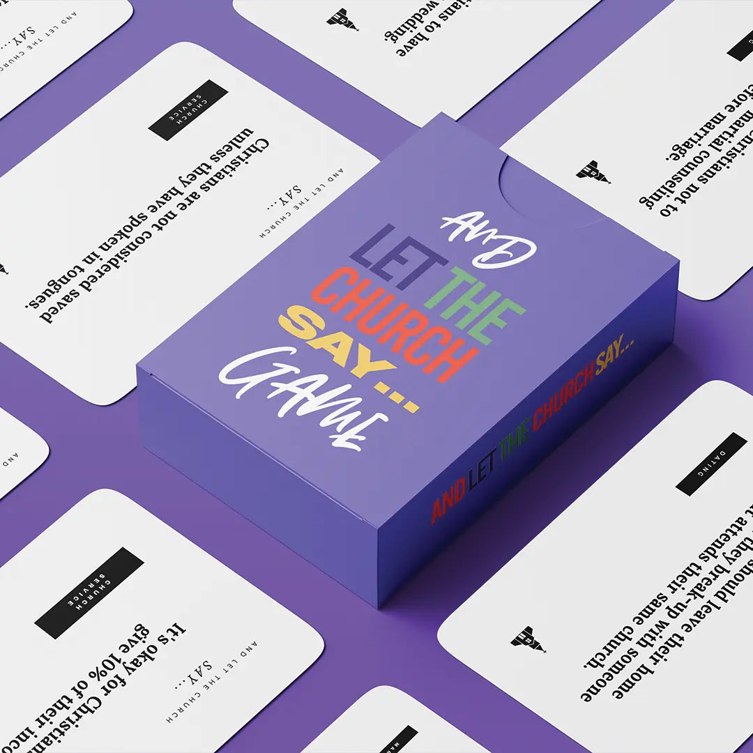 Christian Interactive Church Card Game - 47-Card Set for Teens, Church Activities, Bible Study, Create Memorable Moments, 47 Cards