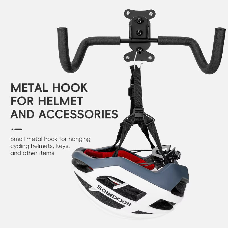 Bike Rack Wall Mount Garage Home Adjustable Bicyle Rack Horizontal Bike Hook Thickened Reinforced MTB Road Bike Holder