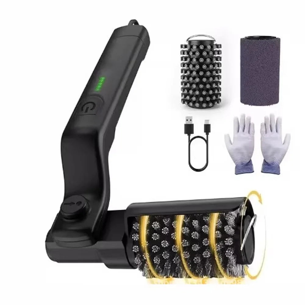 BBQ Grill Brush 3-Speed Settings Electric Grill Brush 3-Speed 2600Mah Cordless Rechargeable Adjustable Angle Gifts for Men Dad