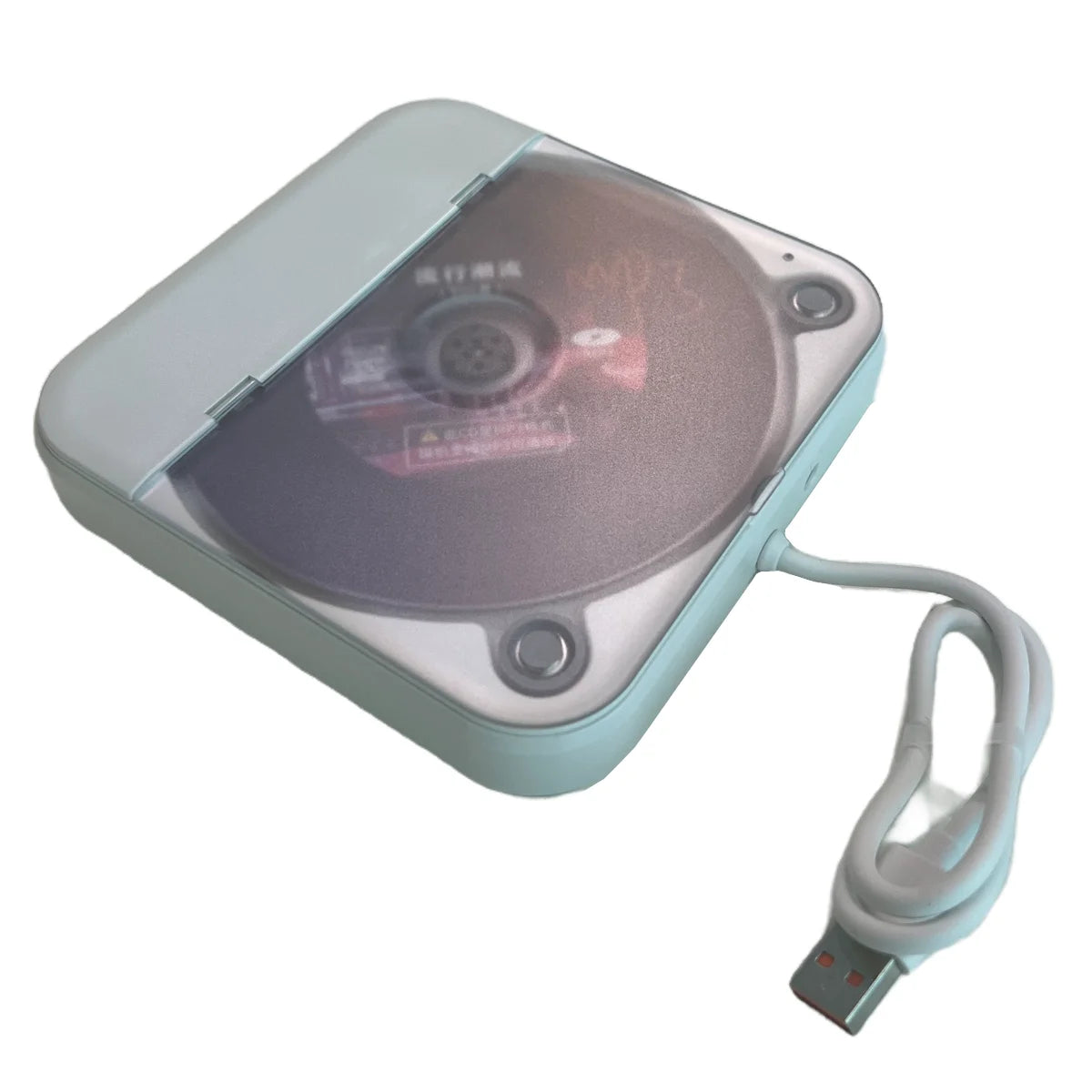 Car External Portable CD Player Plug and Play with USB AUX Port Universal Vehicle Android 4.4 IOS Carplay
